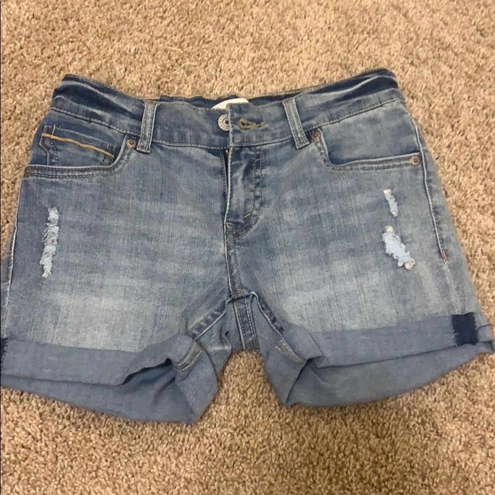 Girls Levi’s 14 reg jean shorts